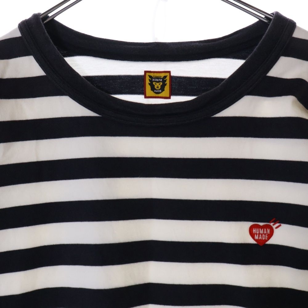 HUMAN MADE (ヒューマンメイド) STRIPED L/S T-SHIRT ボーダー柄