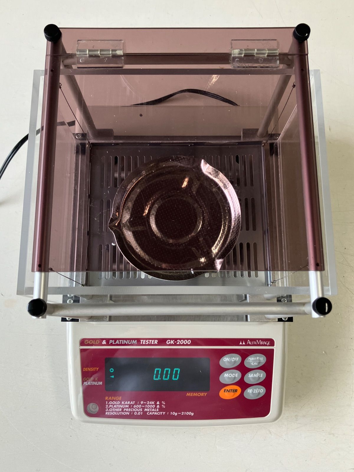 貴金属テスター 比重計 GK-2000 ALFA MIRAGE アルファミラージュ
