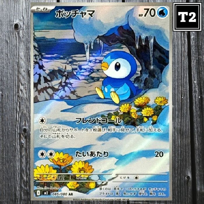 P-100／ポケカ(日本語)／ポッチャマ (M2 085/080)／AR(Art Rare