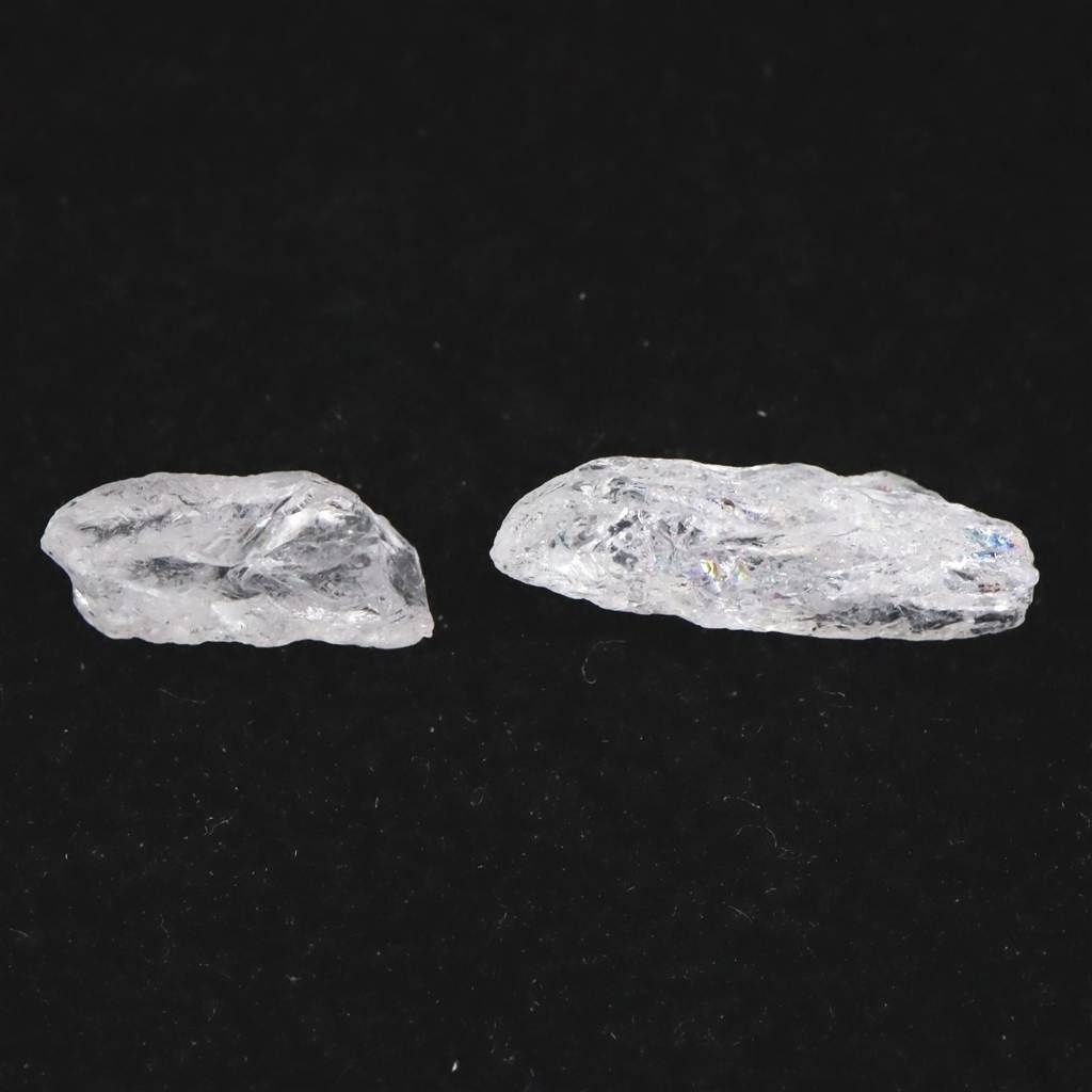 ナイジェリア産 フェナカイト 原石 2個セット 5.37ct 【榎本通商34931】