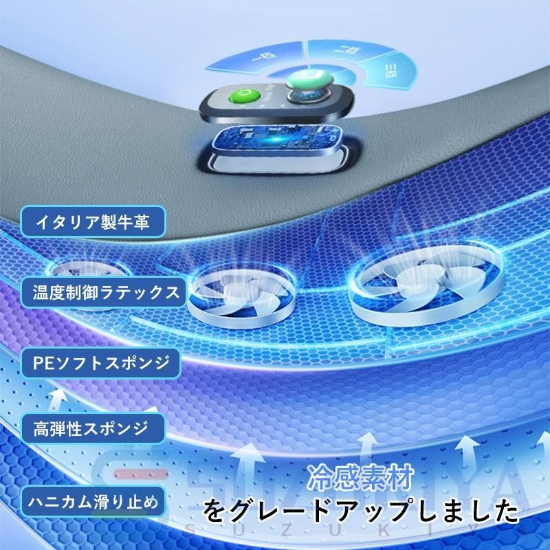 背中ひんやり 3段階調節