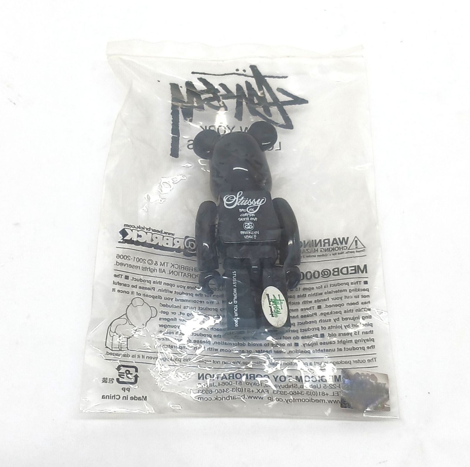 STUSSY×MEDICOM TOY ベアブリック BE@RBRICK 100% ステューシー