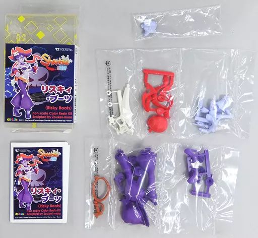 フィギュア　キャラグミン リスキィ・ブーツ 「シャンティ」 カラーレジンキット ワンダーフェスティバル2019夏＆ボークスショップ＆ホビー天国ウェブ限定 中古】フィギュア キャラグミン リスキィ・ブーツ 「シャンティ