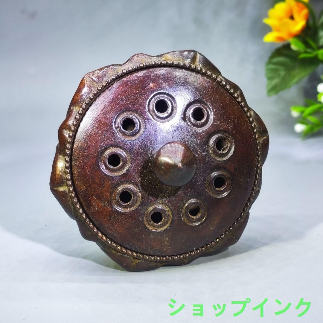 汝窯青釉支釘蓮華香炉 茶道具 香道具 工芸品 美術品 置物 蓮華蓬香炉 装飾品 現代工芸品 美術品 置物 - メルカリ