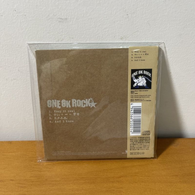 one ok rock インディーズ シングル2nd keep it real 廃盤cd