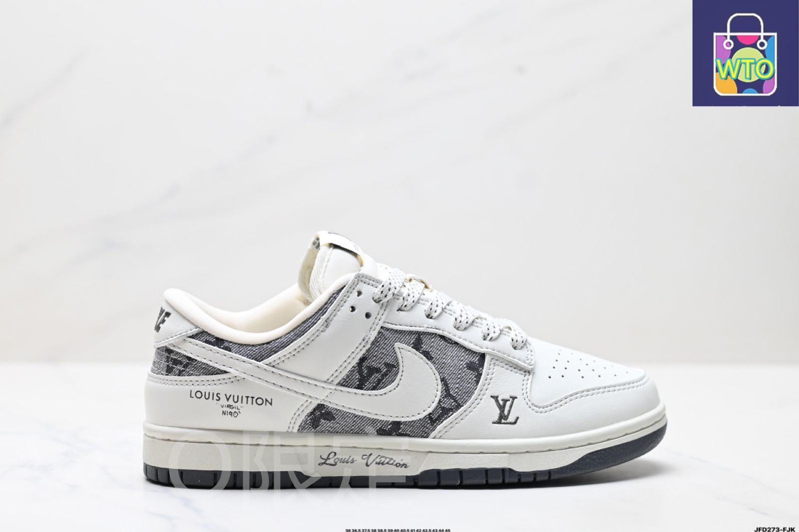 NIKEナイキ Dunk Low Retro ‘DIY ハイエンドカスタマイズ’ ロートップ レジャースポーツ スケートシューズ