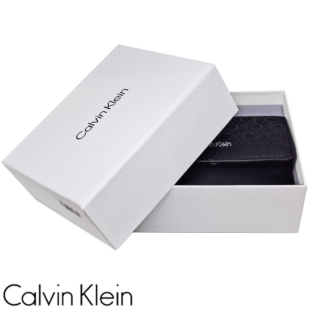 高価な カルバンクライン 三つ折り財布 コンパクト財布 レディース ブラック Calvin Klein LV04F1038G UB1 LV04F1038G-UB1 無料ラッピング可 ギフト プレゼント 素晴らしい