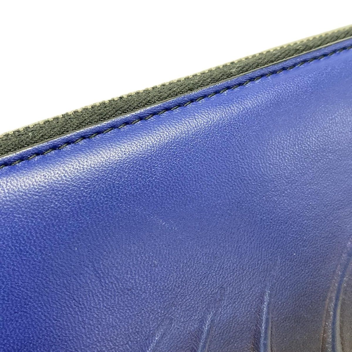 ALEXANDER McQUEEN(アレキサンダーマックイーン) 長財布 - ブルー  