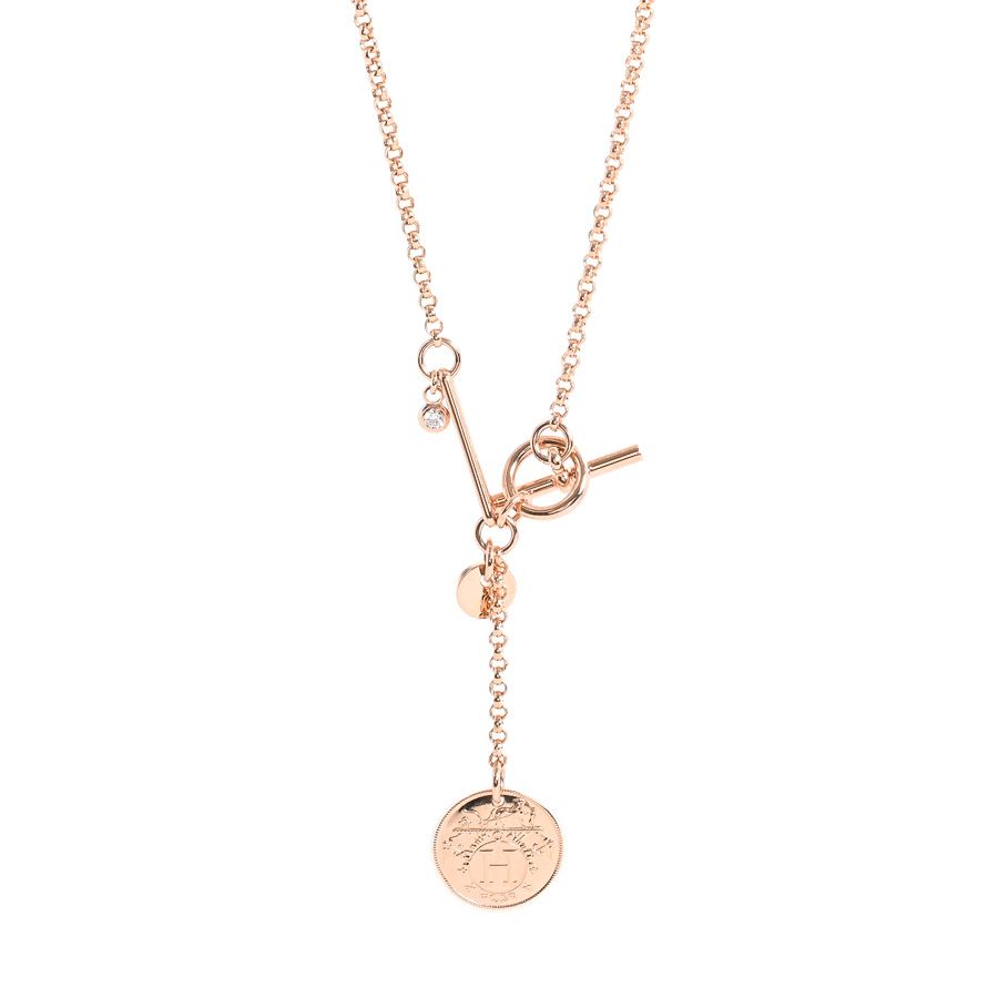 HERMES エルメス ネックレス エクスリブリスPM H120344B