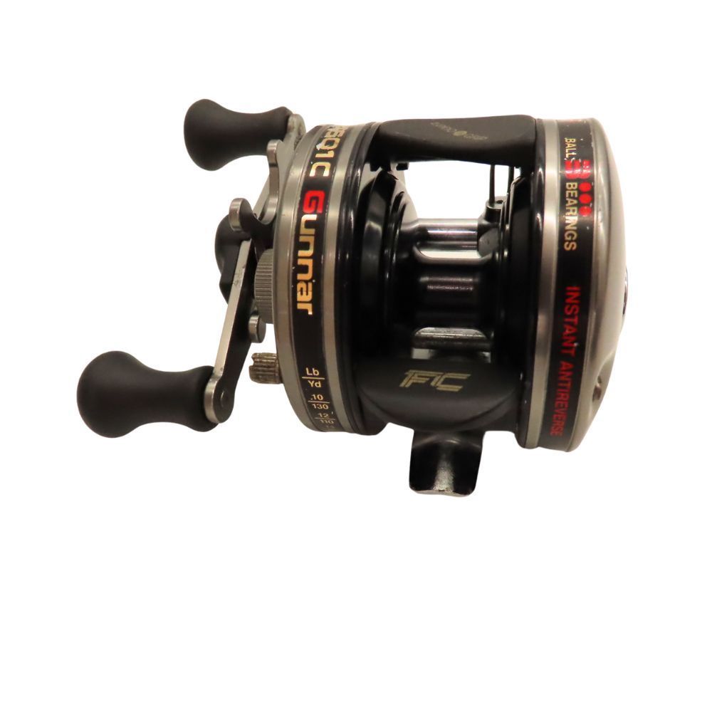 ambassadeur 4601c 未使用！ Abu Garcia 左ハンドルABU アンバサダー 4601C ガンナーグレー