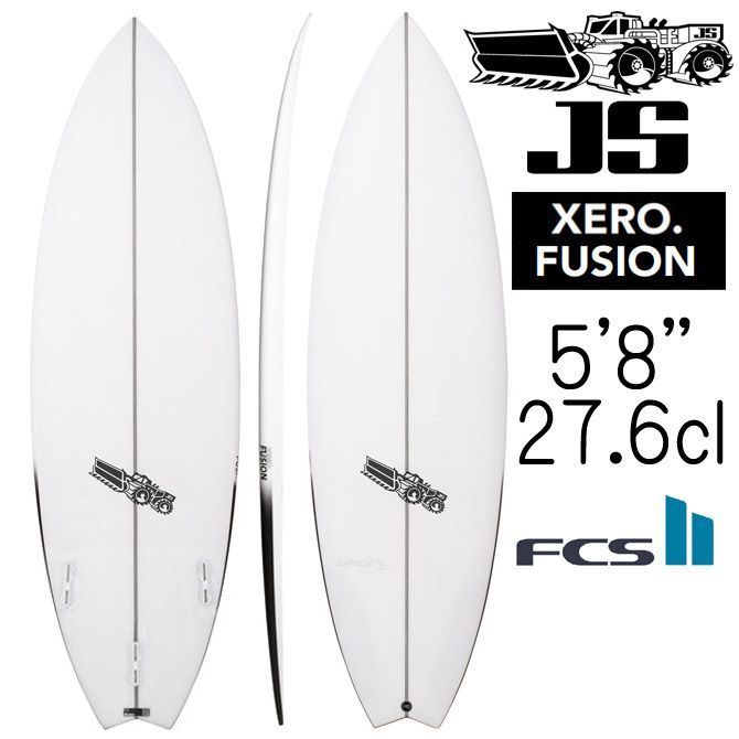 js xero 5'10 ショートボード JS INDUSTRIES ジェイエスインダストリー XERO FUSION SQUASH