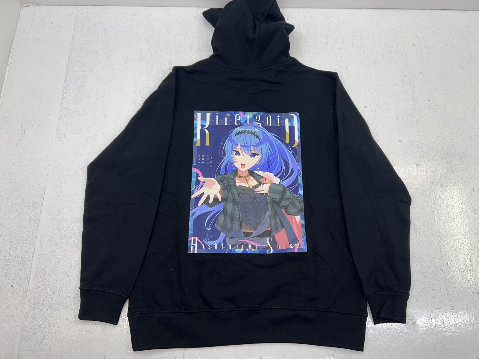 ZOZO✕星街すいせいコラボパーカー 星街すいせい×ZOZOTOWN コラボパーカー