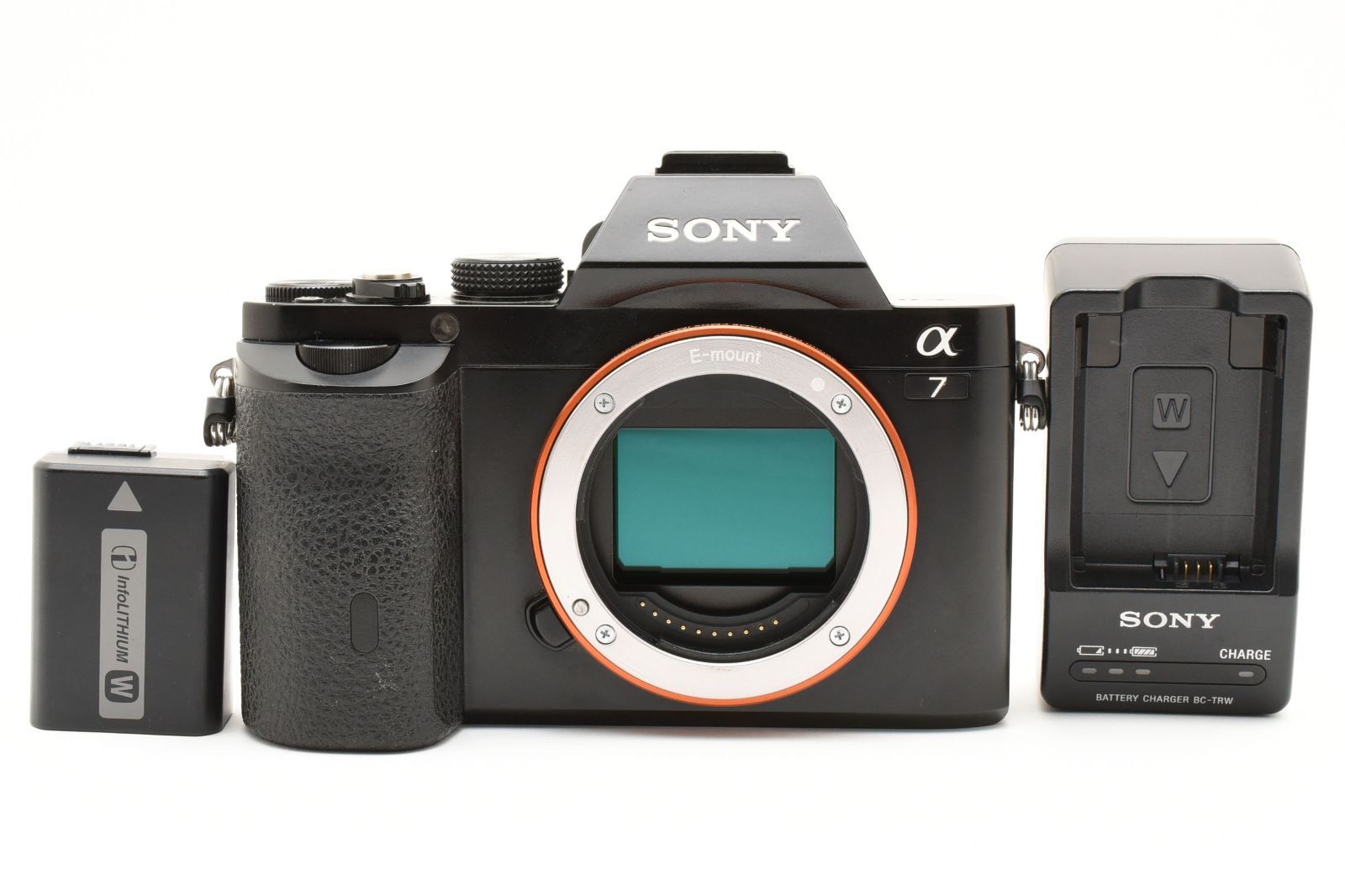 18051ショット 良品 Sony a7 ボディ バッテリーチャージャーセット No2