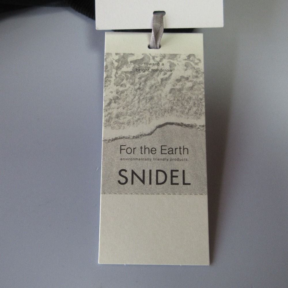未使用 24AW SNIDEL スナイデル チュールレイヤードスウェット
