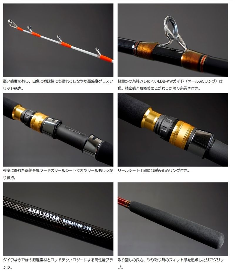 ダイワ アナリスターオニカサゴ 190