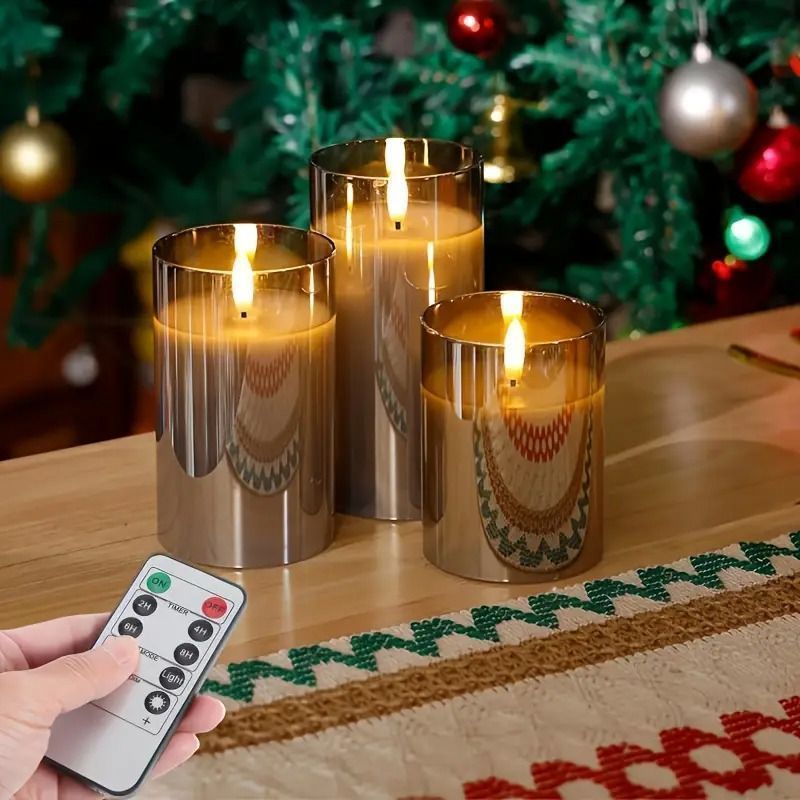 ナイトライト テーブルライト ムードライト ランタン キャンドルライト LED 電池式 リモコン おしゃれ かわいい 癒し クリスマス プレゼント パーティー 玄関 リビングルーム 寝室 ダイニン