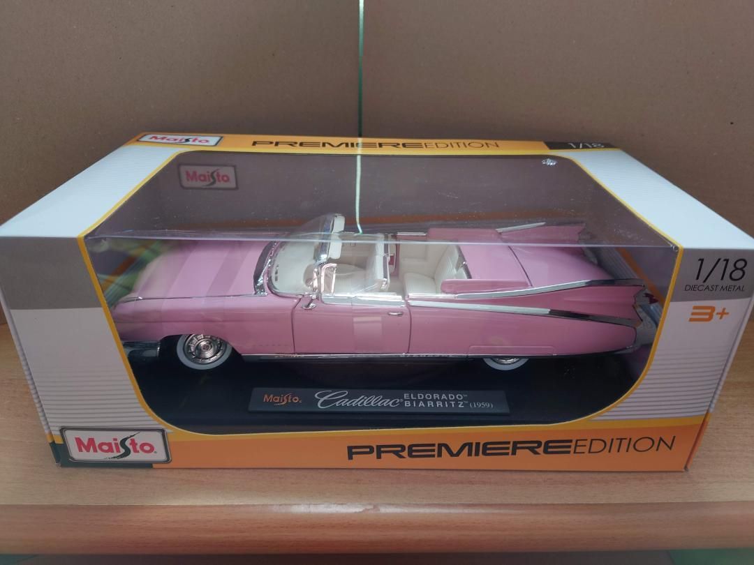 1/18 ピンク キャデラック エルドラド 1959 Cadillac マイスト - メルカリ