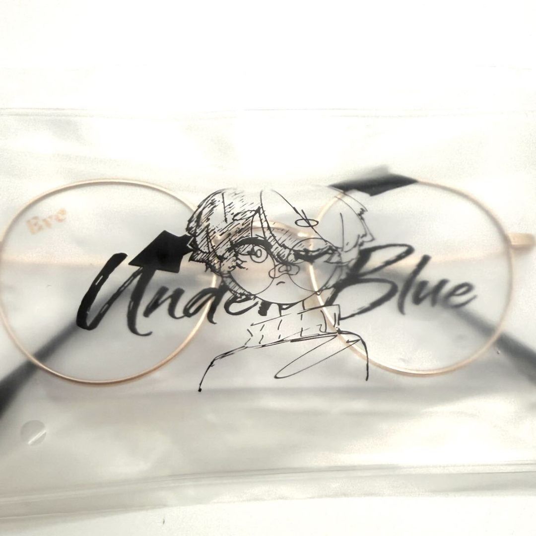 【新品・未開封】Eve underblue電子くじ（まるめがね） 新品・未開封 】Eve Under Blue くじ B賞 まるめがね - メルカリ