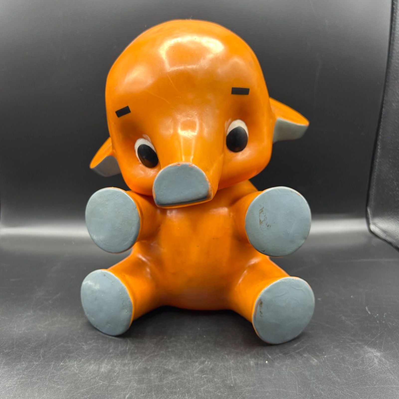 M》激レア 初代 佐藤製薬 サトちゃん ソフビ フィギュア 大型 27cm 
