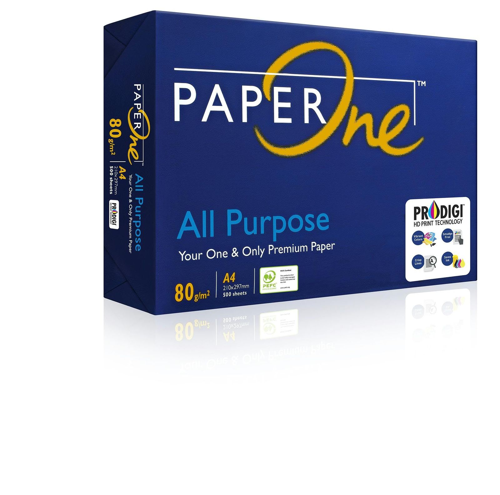 エイプリル(April) 高白色コピー用紙 PaperOne オールパーパス A4(500枚×5冊) 2500枚 紙厚0.11mm 両面印刷対応  PEFC認証 - メルカリ