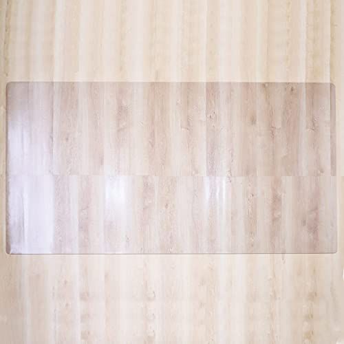 200*120cm SALLOUS クリアマット フロアマット チェアマット 200×120cm 厚さ1.5mm ソフト 透明 撥水 床保護 床暖房対応 汚れ防止 お手入れ簡単 滑り止め 200*120cm