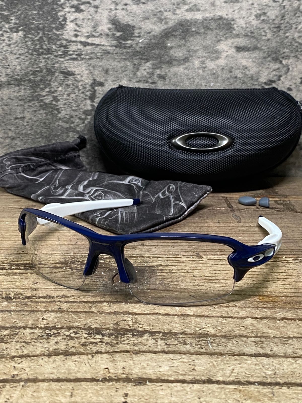 JF669 オークリー OAKLEY FLAK 2.0 サングラス クリアレンズ