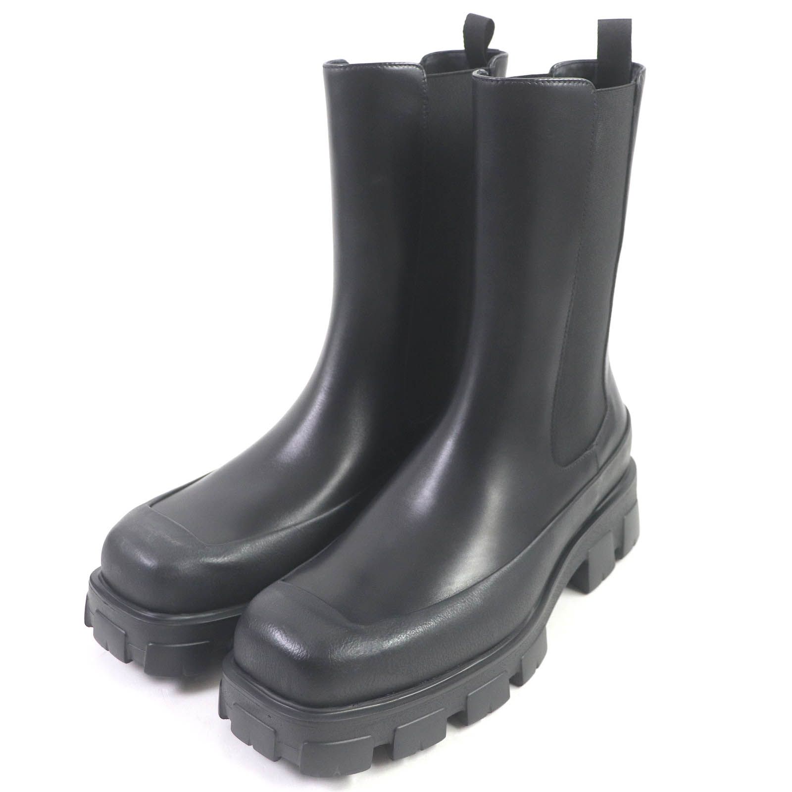 未使用品□PRADA プラダ 2UG007 モノリス 厚底 スクエアトゥ 未使用品□PRADA プラダ 2UG007 モノリス 厚底 スクエアトゥ