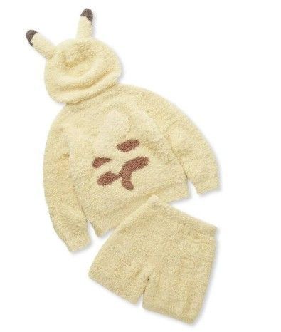 ジェラート ピカチュウパーカ-ショートパンツセット