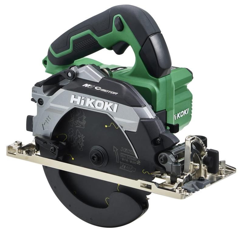 HiKOKI ハイコーキ 36V 丸のこ 165mm C3606DB アグレッシブグリーン Bluetooth付きバッテリー2個 充電器 システムケース4 チップソー黒鯱付き 丸鋸 丸ノコ C360