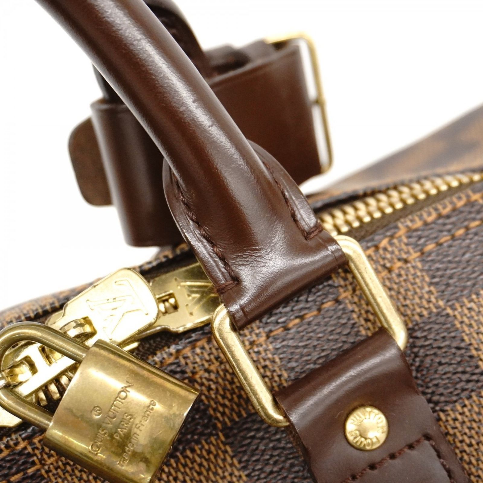 美品 Louis Vuitton キーポル50  ダミエ・エベヌ ルイ・ヴィトン(Louis Vuitton) ルイ・ヴィトン ボストンバッグ