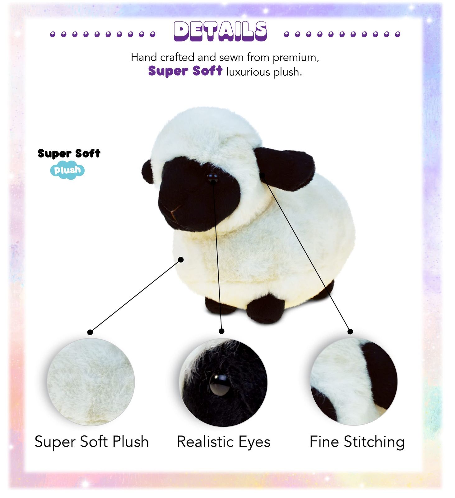 ぬいぐるみ sheep NICI Plush Shaun The Sheep, Timmy Mom, 9.8 inches (25 cm