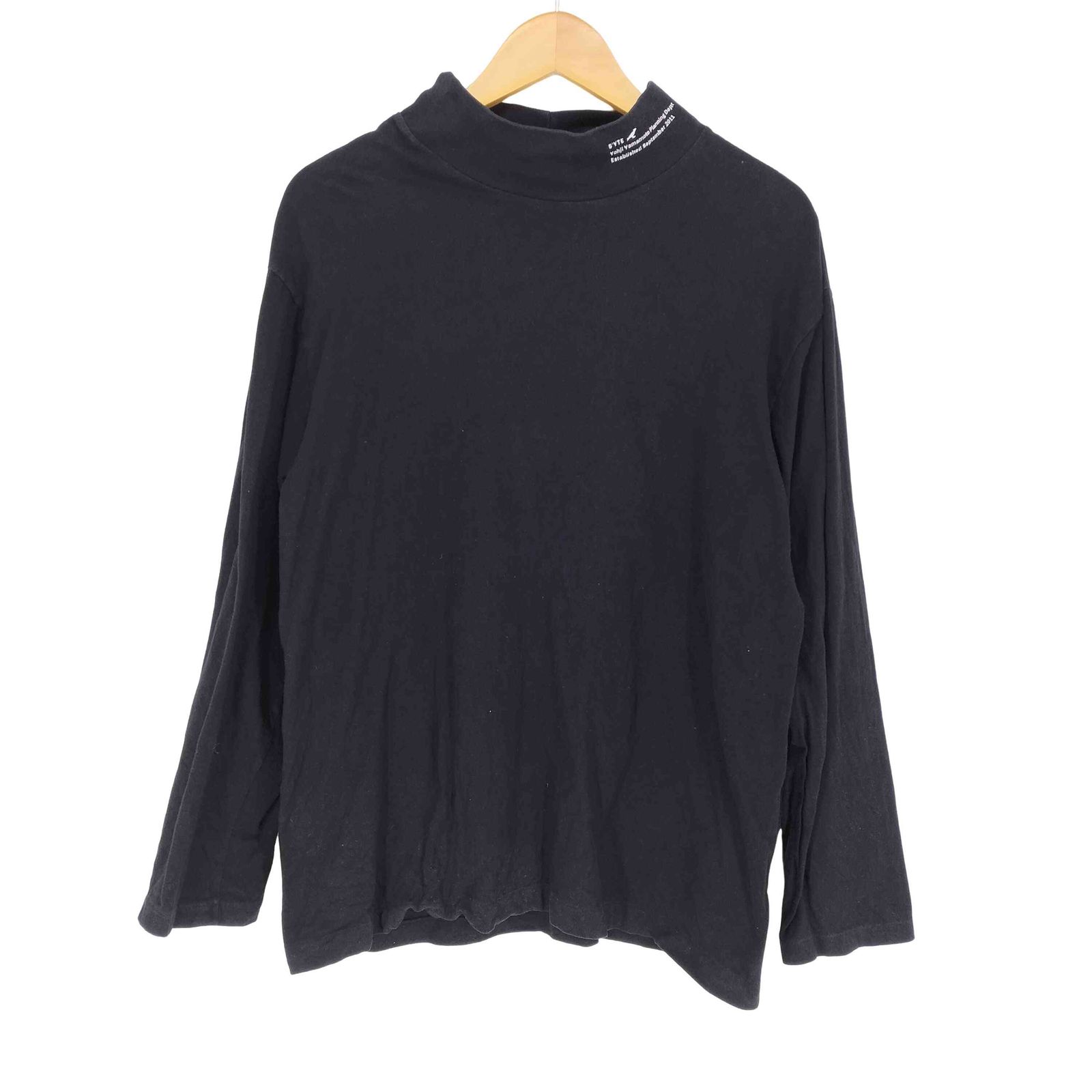 サイトバイヨウジヤマモト syte by Yohji Yamamoto ネックロゴ長袖カットソー メンズ 表記無 