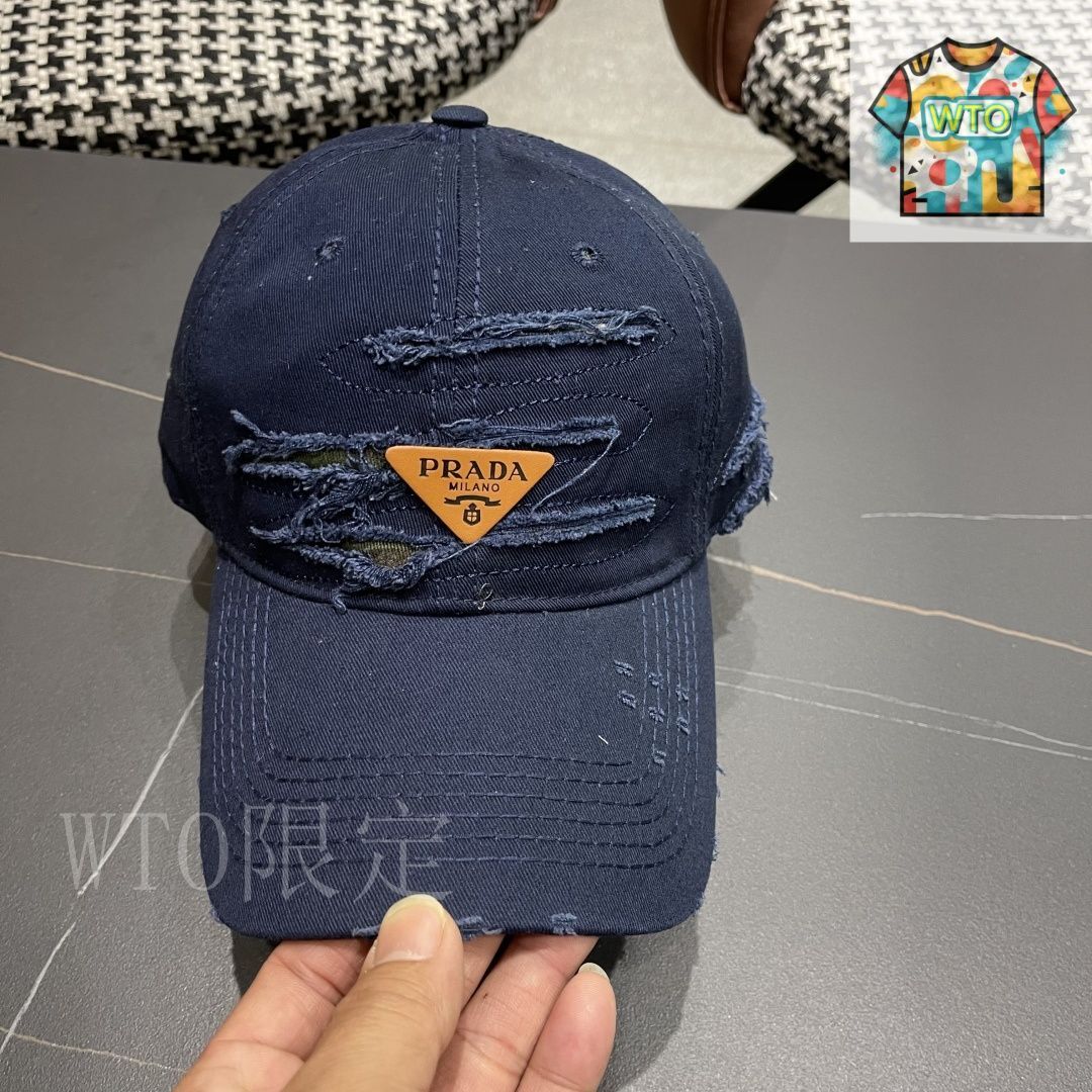 レア❗️PRADA プラダ ベースボールキャップ 関税負担なし☆PRADA プラダ ベースボールキャップ (PRADA
