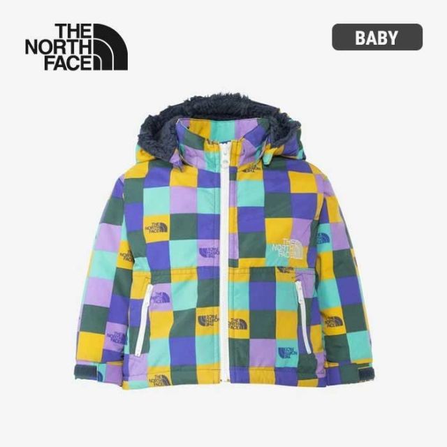  ザ・ノース・フェイス ノマドジャケット ベビー アウター THE NORTH FACE [ NPB72258 ] B NV COM NOMAD JK ノベルティコンパクトノマドジャケット キッズ ヨセミテ 動物柄 通園 子供 [231011] Gジャン・デニムジャケット