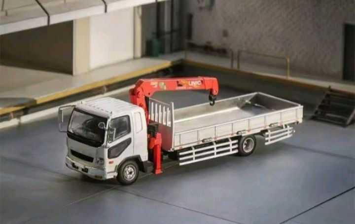 【GCD】1/64FUSO FIGHTER1024トラックUNICクレーン付 □【GCD】1/64FUSO FIGHTER1024トラックUNICクレーン付《新品
