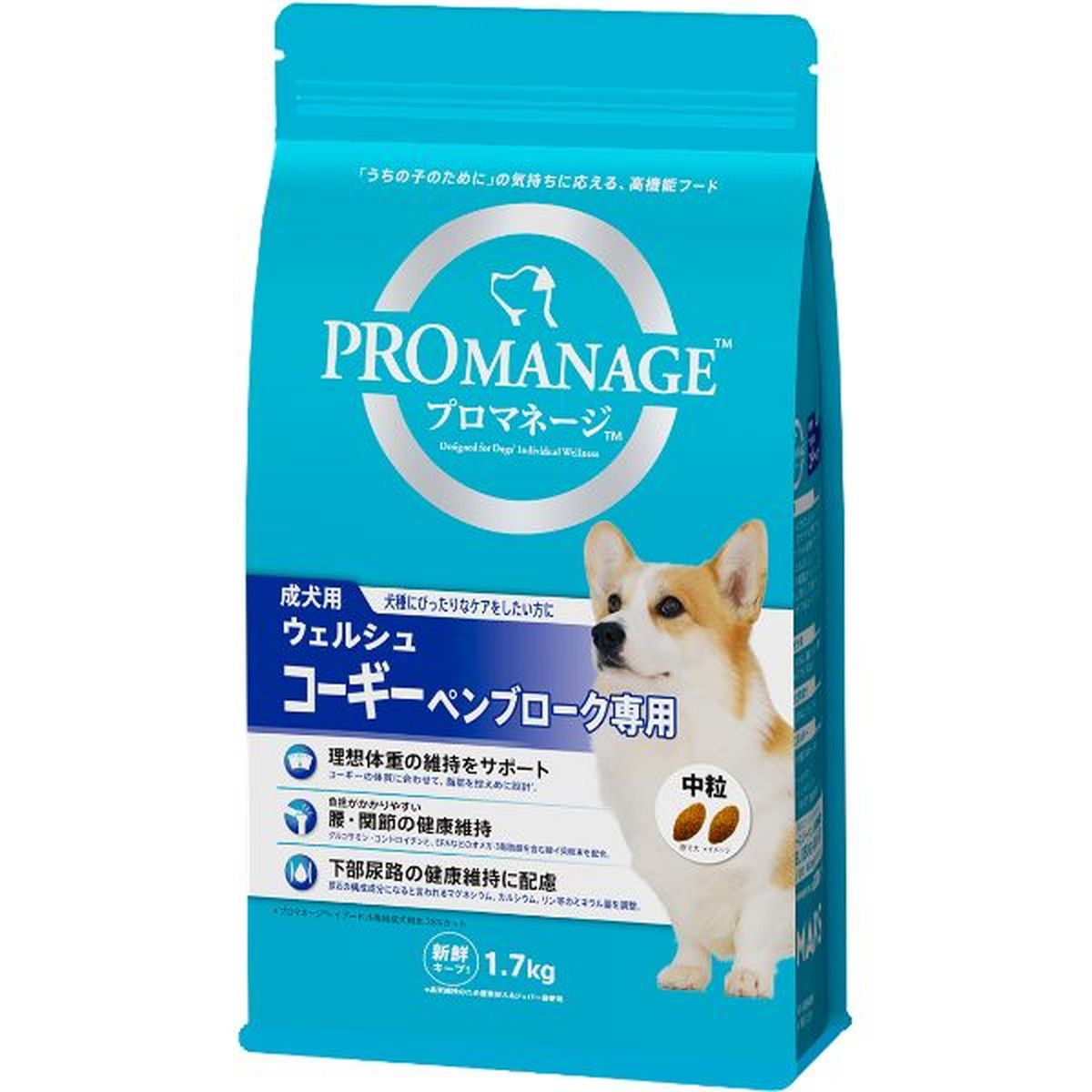 同梱不可 6個セット マースジャパンリミテッド プロマネージ 成犬用 ウェルシュ コーギー ペンブローク 1.7kg