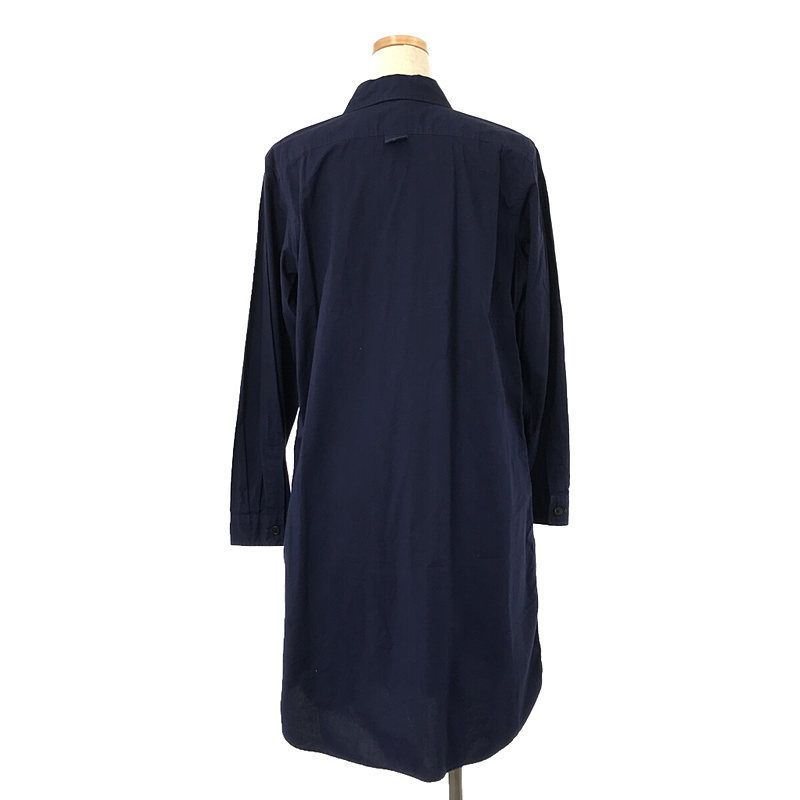 MHLエムエイチエルマーガレットハウエルネイビー コットン シャツ