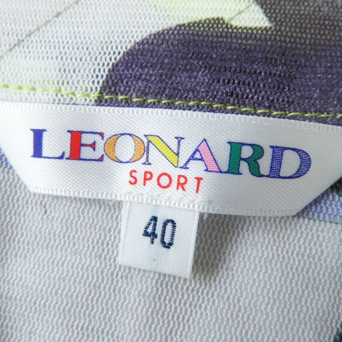 極美品◎正規品 日本製 LEONARD SPORT レオナール スポーツ 0558642