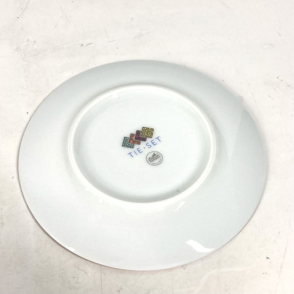 HERMES コレクション エルメス お皿 タイセット TIESET 陶器 マルチ