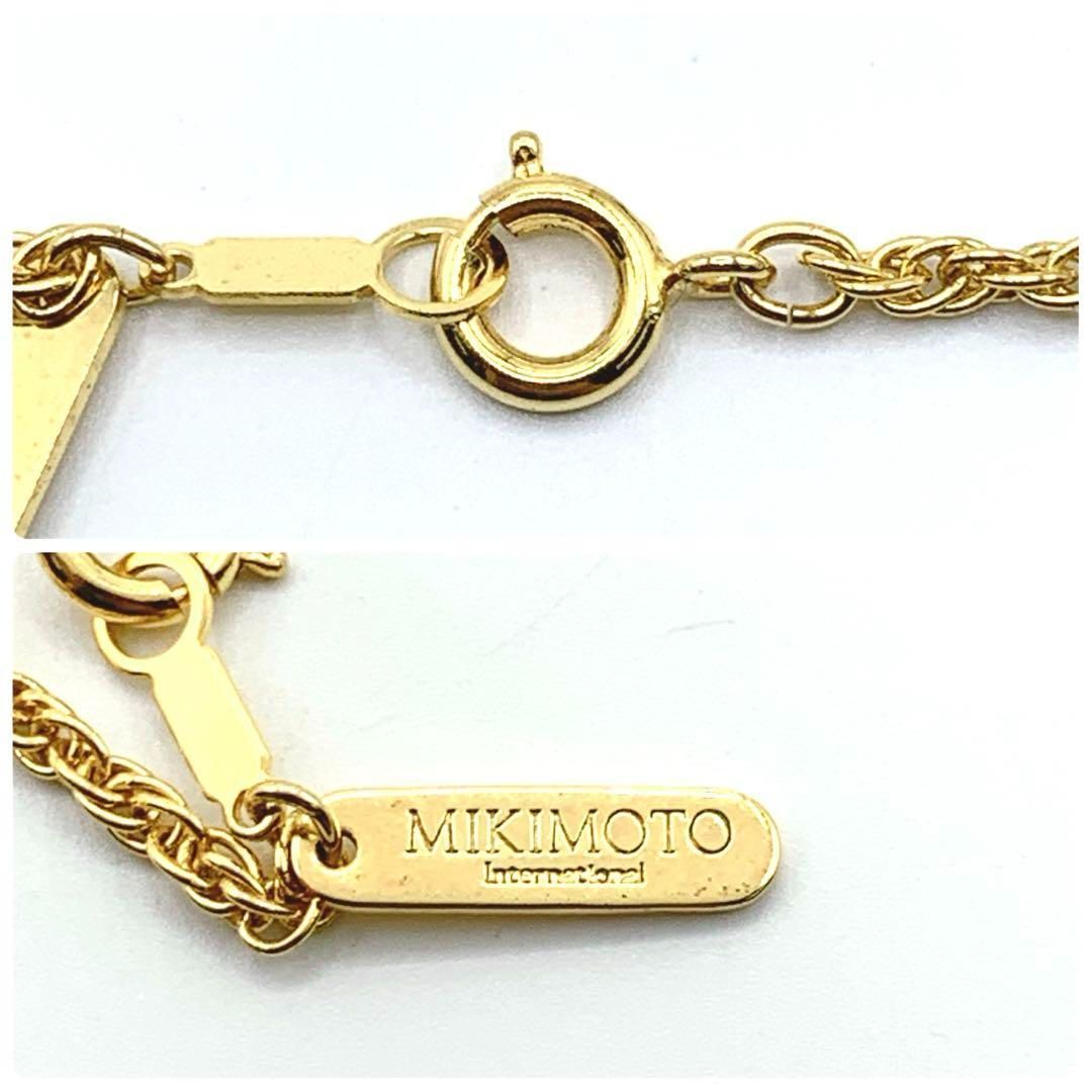 未使用　MIKIMOTO/ミキモト ルーペネックレス ゴールド 専用箱付き MIKIMOTO/ミキモト ルーペネックレス ゴールド 専用箱 FS Bランク