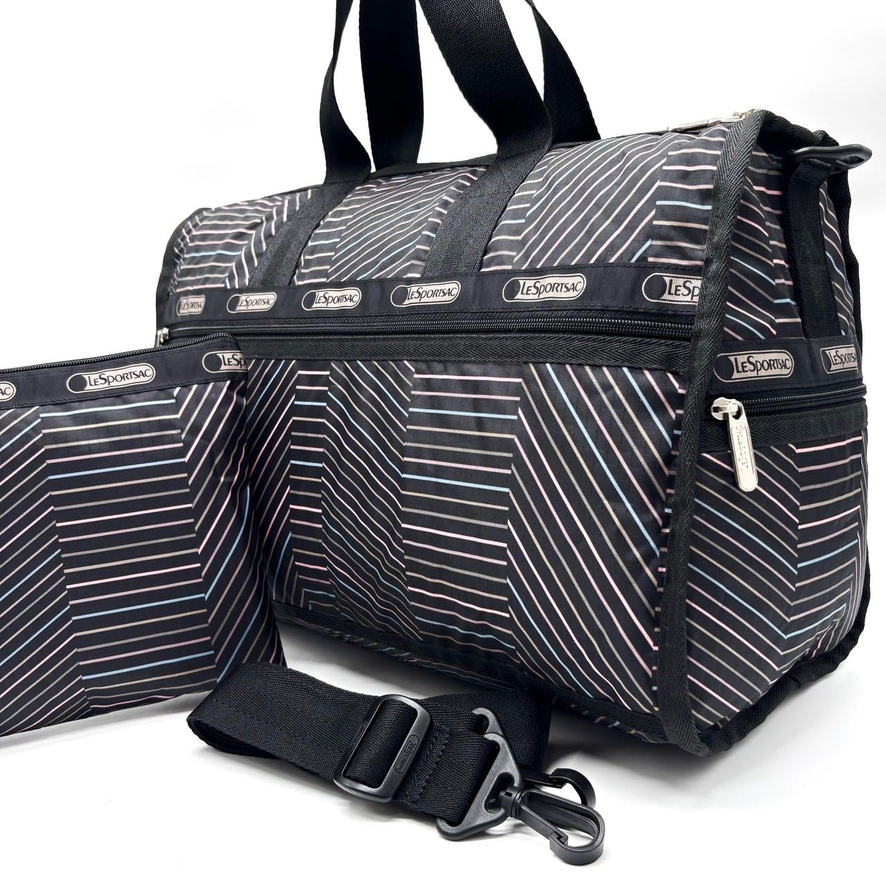 良品】 Lesportsac レスポートサック ハンドバッグ トートバッグ 