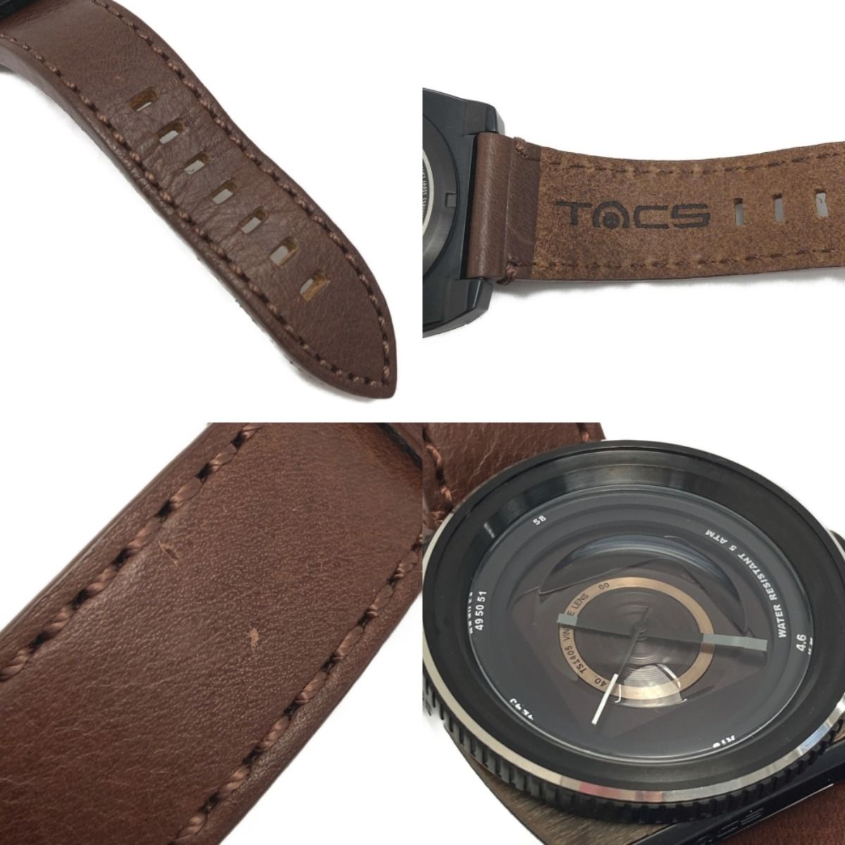 TACS タックス ヴィンテージレンズ TS1405A クォーツ メンズ 腕時計