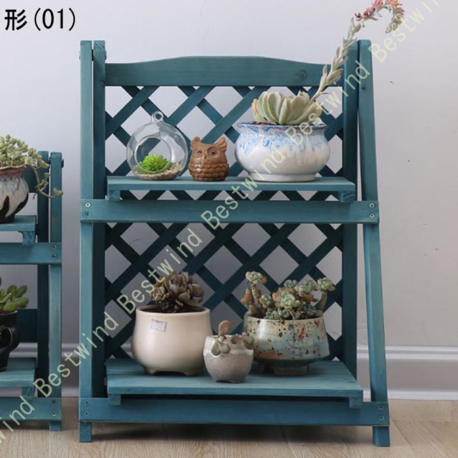 屋外棚花台ガーデンラック プランタースタンド ガーデンラック