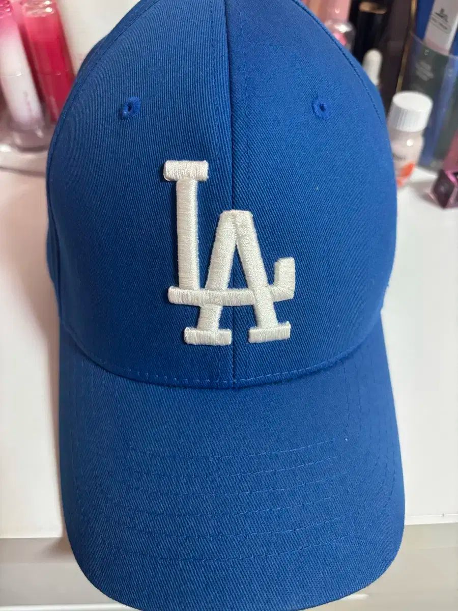 MLB(エムエルビー) 帽子 ボールキャップ ブルー