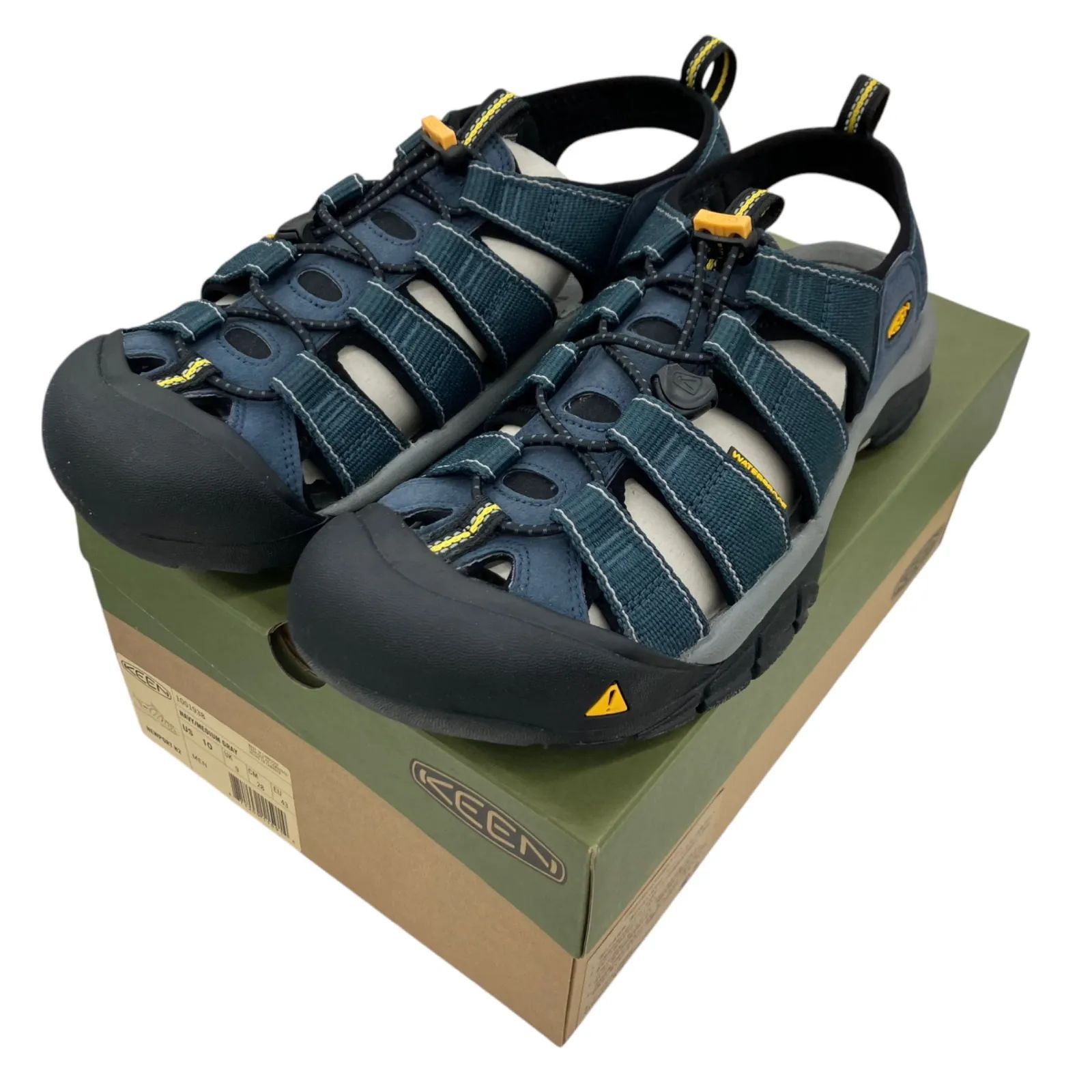 186000 KEEN キーン NEWPORT H2 28.0cm 1001938 ネイビー|ミディアムグレー
