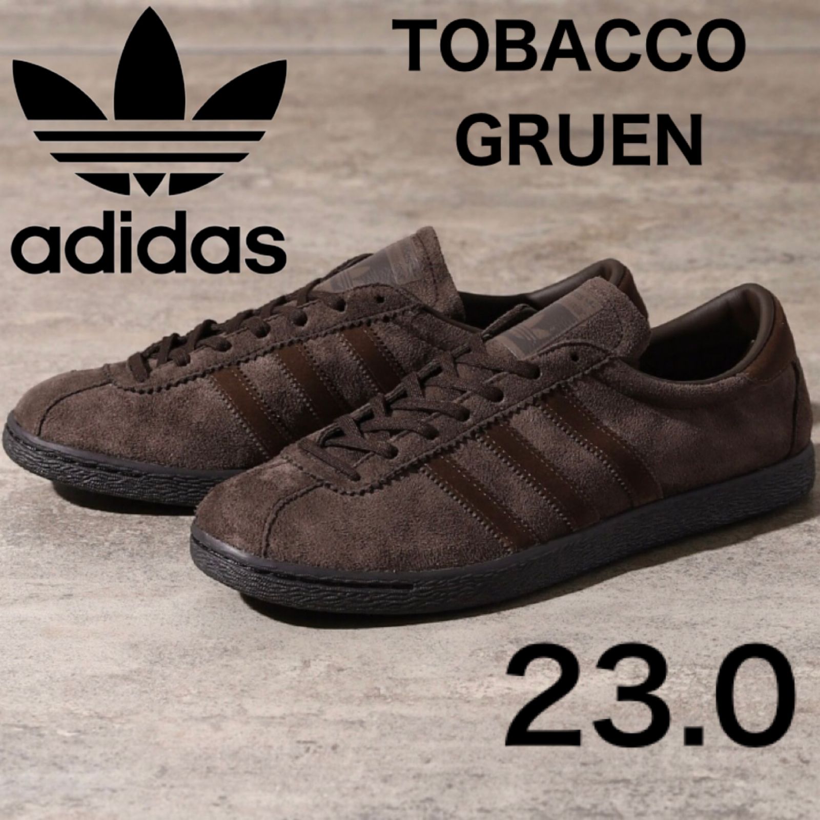 新品⭐️adidas TOBACCO GRUEN 23.0cm ブラウン GX6941 - メルカリ 