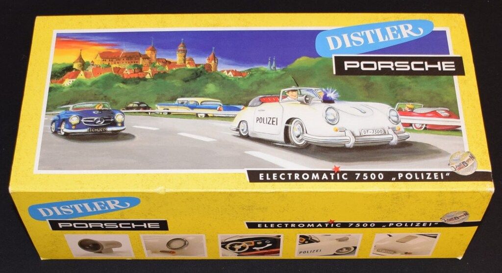 SCHUCO 電動 ドイツ DISTLER PORSCHE ELECTROMATIC 7500 POLIZEI 00213
