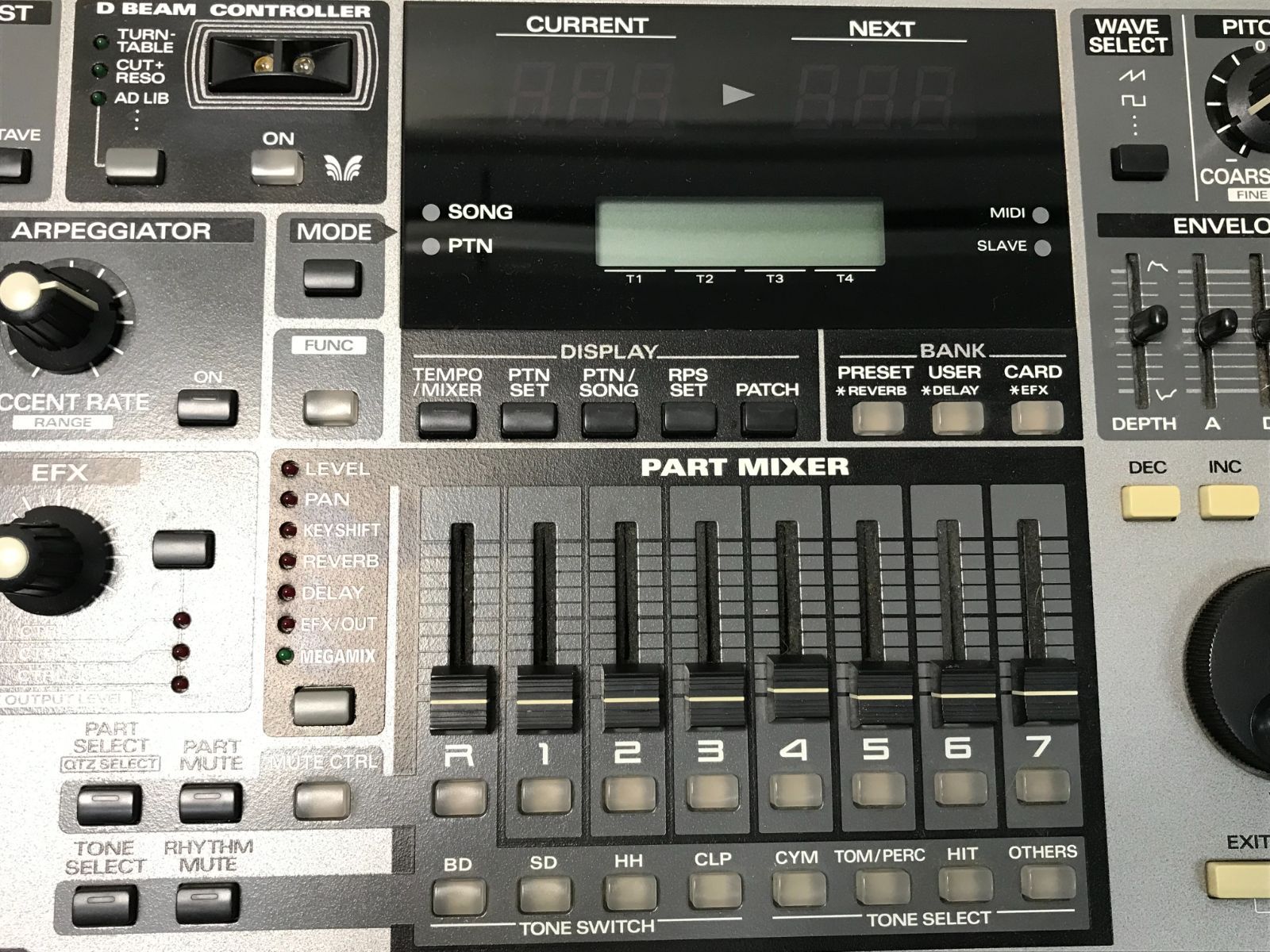 □中古□ROLAND MC-505 groovebox ｼﾝｾｻｲｻﾞｰ（7614）【☆38-487