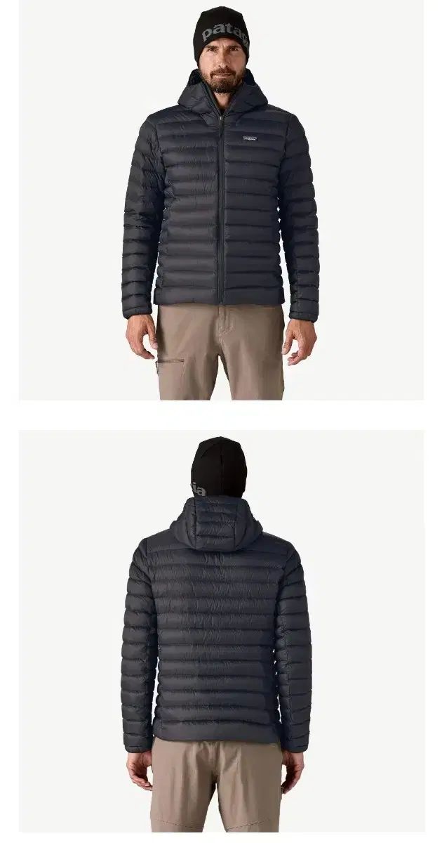 パタゴニア メンズ ダウンセーターフーディー ブラック M XL