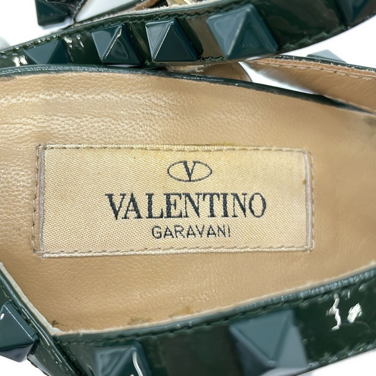 VALENTINO ヴァレンティノ ロックスタッズエナメルヒール